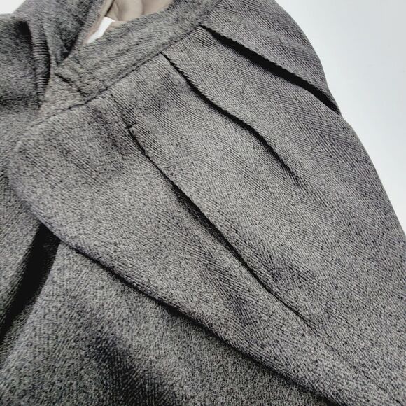 DONNA TORAN 2 Pcs SUIT Long Jacket/ Blazer & Pants Sz 10 Gray Vtg - Picture 8 of 13